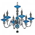 миниатюра  Подвесная люстра Osgona Azzurro 699064 №1