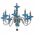 миниатюра  Подвесная люстра Osgona Azzurro 699084 №1