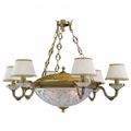 миниатюра  Подвесная люстра Reccagni Angelo 6402 L 6402/6+4 №1