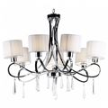 миниатюра  Подвесная люстра Rivoli Raffinato P7 CR Б0038039 №1
