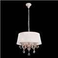 миниатюра  Подвесной светильник Eurosvet 10008 10008/4 белый с золотом/тонированный хрусталь Strotskis №2