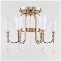миниатюра  Потолочная люстра Newport 4800 4806/PL №1