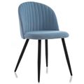 миниатюра Стул Gabi 1 голубой №1