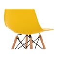 миниатюра Стул деревянный Eames PC-015 желтый №2