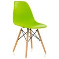 миниатюра Стул деревянный Eames PC-015 зеленый №1