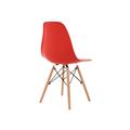 миниатюра Стул деревянный Eames PC-015 красный №2