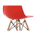 миниатюра Стул деревянный Eames PC-015 красный №5