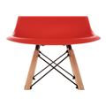 миниатюра Стул деревянный Eames PC-015 красный №7