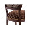 миниатюра Стул деревянный Лауро орех / шоколад №6