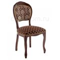 миниатюра Стул деревянный Лауро орех / шоколад №1