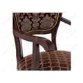 миниатюра Кресло Лауро орех / шоколад №8