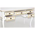 миниатюра Стол 25 (Белый+золотая патина) большой 269 №4