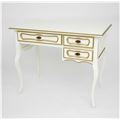 миниатюра Стол 22 (Слоновая кость+золотая патина) малый №3
