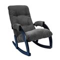 миниатюра Кресло-качалка  Модель 67 (Antazite grey/венге) №1
