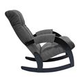 миниатюра Кресло-качалка  Модель 67 (Antazite grey/венге) №2