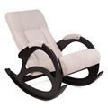 миниатюра Кресло-качалка К-5 (венге / 02 - светло-серый) №1
