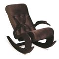 миниатюра Кресло-качалка Лебедь (темный тон / 08 - коричневый) №1