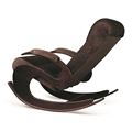 миниатюра Кресло-качалка Лебедь (темный тон / 08 - коричневый) №6
