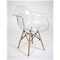 миниатюра Стул пластиковый PC 817 (Glassy) Leon №1