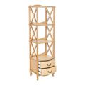 миниатюра Этажерка "Джульетта"-3 (светлый дуб) Вис №2