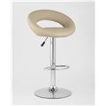 миниатюра Барный стул Купер бежевый кожаное сиденье, газлифт №2