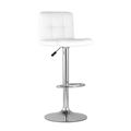 миниатюра Стул барный Малави LITE белый поворотно-подъемный механизм газ-лифт обивка сиденья из искусственной к №1