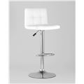 миниатюра Стул барный Малави LITE белый поворотно-подъемный механизм газ-лифт обивка сиденья из искусственной к №2