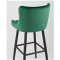 миниатюра Стул барный Ститч велюр изумрудный, обивка из мебельной велюровой ткани №7
