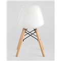 миниатюра Стул DSW детский белый, полипропилен, сталь, натуральный массив бука №4