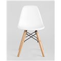 миниатюра Стул DSW детский белый, полипропилен, сталь, натуральный массив бука №9