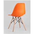 миниатюра Стул Eames Style DSW оранжевый, массив бука, 10 шт. №4