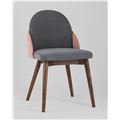 миниатюра Стул HELGA темно-серый/коралловый обеденный №2