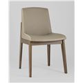 миниатюра Стул LOKI бежевый обеденный обивка экокожа №2