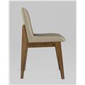 миниатюра Стул LOKI бежевый обеденный обивка экокожа №3