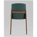 миниатюра Стул LOKI зеленый обеденный обивка экокожа №4
