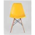 миниатюра Стул Style DSW желтый, высокопрочный литой полипропилен, сталь, натуральный массив бука №3