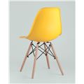 миниатюра Стул Style DSW желтый, высокопрочный литой полипропилен, сталь, натуральный массив бука №6
