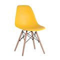 миниатюра Стул Style DSW желтый, высокопрочный литой полипропилен, сталь, натуральный массив бука №10