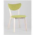 миниатюра Стул SVEN салатовый обеденный деревянный массив гевеи цвет беленый дуб №2