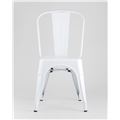 миниатюра Стул Tolix белый глянцевый, экокожа, пластик, металл №2