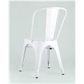 миниатюра Стул Tolix белый глянцевый, экокожа, пластик, металл №3