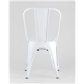 миниатюра Стул Tolix белый глянцевый, экокожа, пластик, металл №6