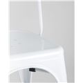 миниатюра Стул Tolix белый глянцевый, экокожа, пластик, металл №7