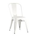миниатюра Стул Tolix белый матовый, экокожа, пластик, металл №1