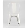 миниатюра Стул Tolix белый матовый, экокожа, пластик, металл №2
