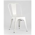 миниатюра Стул Tolix белый матовый, экокожа, пластик, металл №3