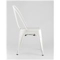 миниатюра Стул Tolix белый матовый, экокожа, пластик, металл №4