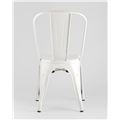 миниатюра Стул Tolix белый матовый, экокожа, пластик, металл №6