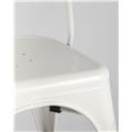 миниатюра Стул Tolix белый матовый, экокожа, пластик, металл №8