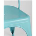 миниатюра Стул Tolix голубой матовый, экокожа, пластик, металл №8